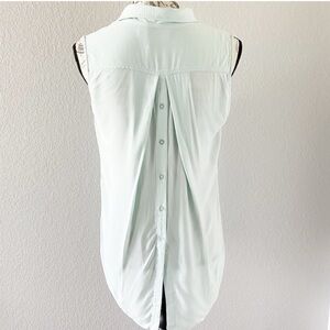 Tribal Jeans Top Hi Low Hem Sleeveless Top Size XS Or Small